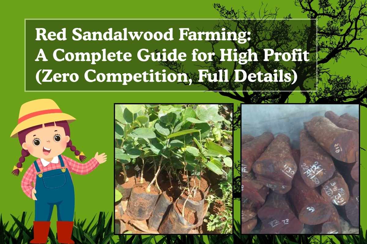 Red Sandalwood Farming: A Complete Guide for High Profit (Zero Competition, Full Details)