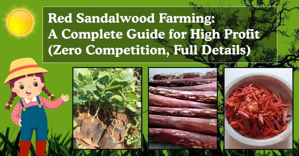 Red Sandalwood Farming: A Complete Guide for High Profit (Zero Competition, Full Details)