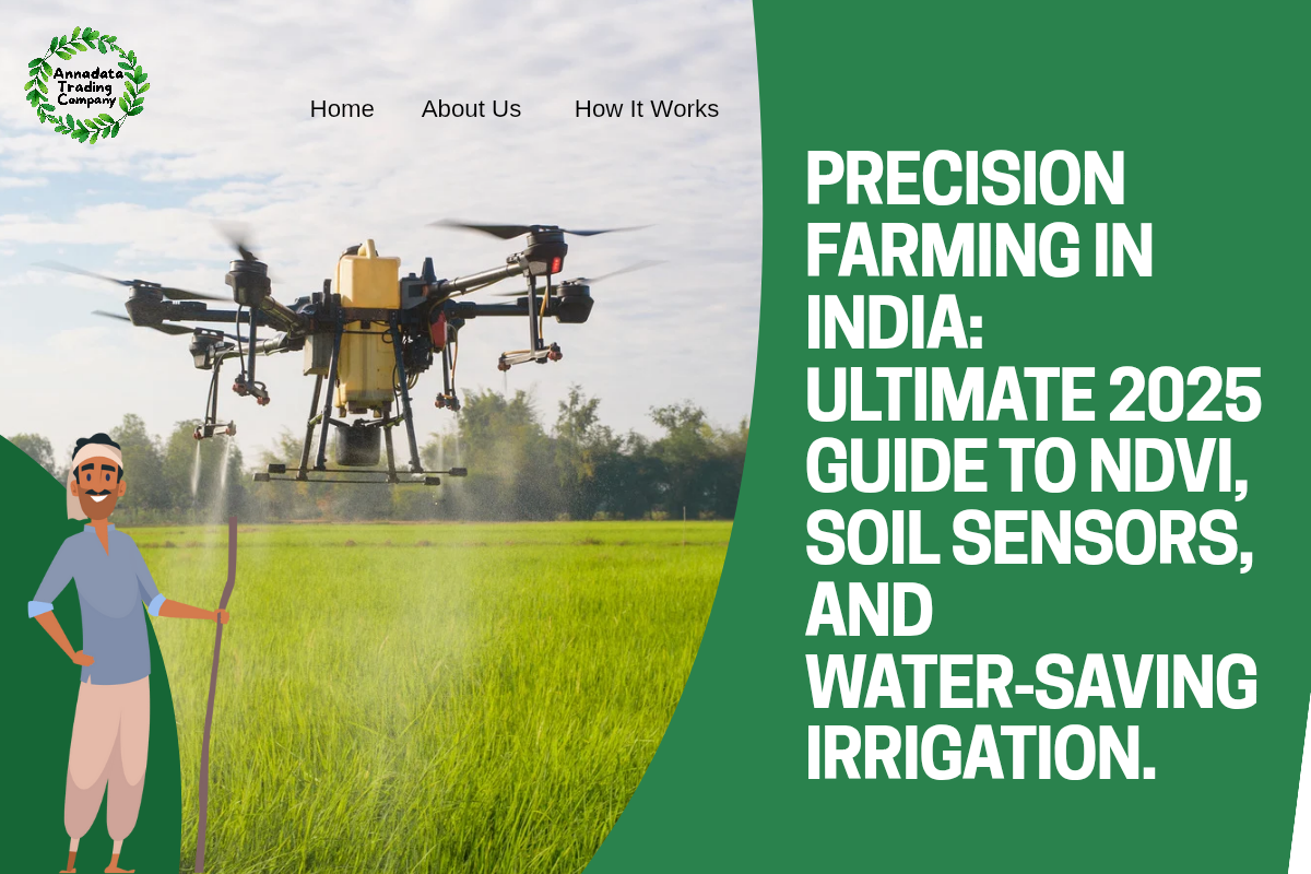 Precision Farming in India: Ultimate 2025 Guide to NDVI, Soil Sensors, and Water‑Saving Irrigation.