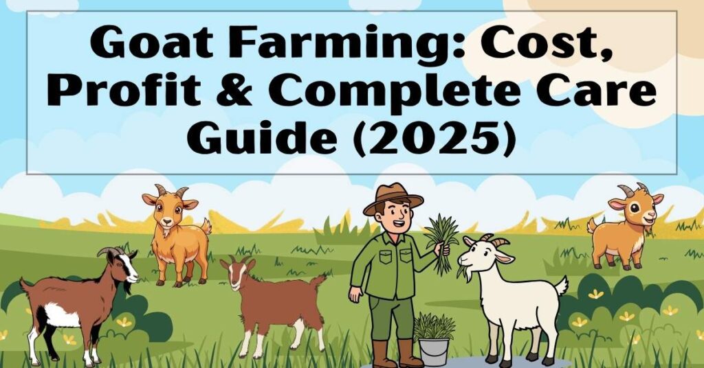 Goat Farming: Cost, Profit & Complete Care Guide (2025)