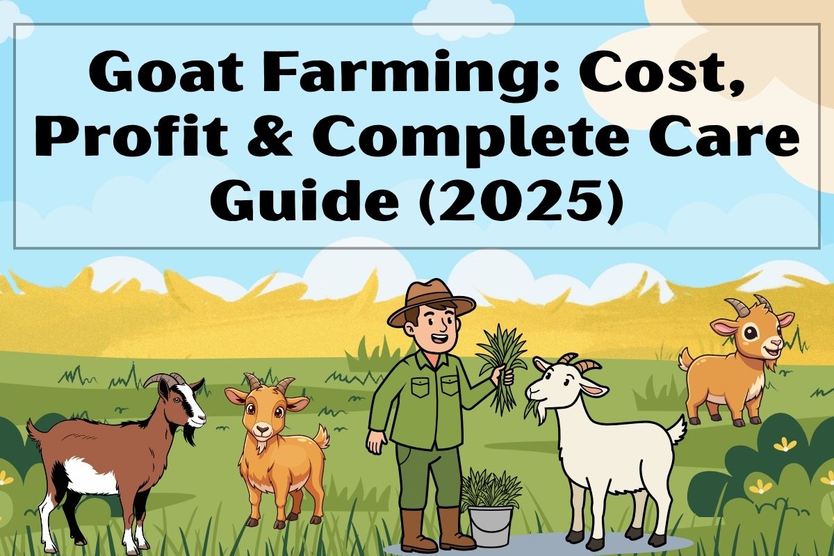 Goat Farming: Cost, Profit & Complete Care Guide (2025)